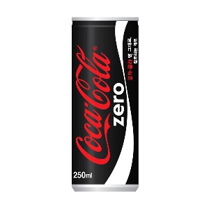 코카콜라 제로 캔음료 (250ml)